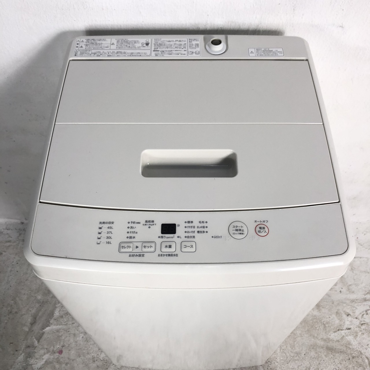 無印良品☆電気洗濯機・５ｋｇ ＭＪ‐Ｗ５０Ａ40401 注文